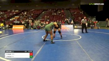 235 lbs 5th place - Fuatino Moala, McNair (SJS) vs Lillian McCoy, Casa Grande (NCS)