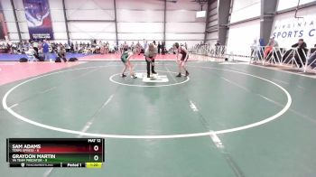 84 lbs Rd# 4- 2:00pm Friday Final Pool - Graydon Martin, VA Team Predator vs Sam Adams, Terps Xpress