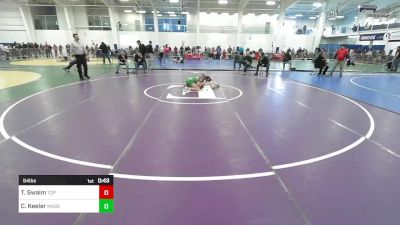 94 lbs Consi Of 16 #2 - Timothy Swaim, Top Flight Wrestling Academy vs Cooper Keeler, Massabesic ME