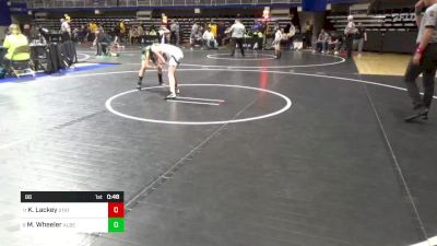 86 lbs Round Of 16 - Kennedy Lackey, State College vs Marleigh Wheeler, Albert Gallatin