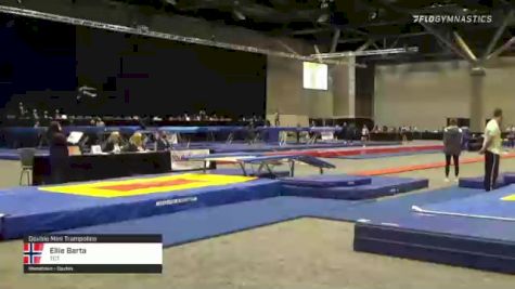 Ellie Barta - Double Mini Trampoline, TCT - 2021 USA Gymnastics Championships