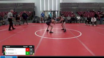 95 lbs Round 1 (8 Team) - Mason Whitney, Mat Assassins (PA) vs Mac Crosson, Minions Black (GA)