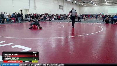 152 lbs Cons. Round 1 - Matthew Her, Marshall vs Parker Peichel, Sartell-Saint Stephen