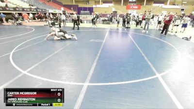 157 lbs Cons. Round 3 - Jared Remington, Vici Wrestling Club vs Carter McGregor, Iowa