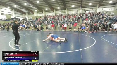 170 lbs Cons. Semi - Nash Gentry, MT vs Nathaniel Gallardo, AZ