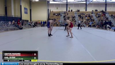 141 lbs Cons. Semi - Kael Glenn, Ellsworth Community College vs Ashton Massaro, Triton Community College