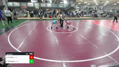 73 lbs Rr Rnd 1 - Aiden Carter, Lusk Rawhide vs Peyton Sargent, Midwest Destroyers