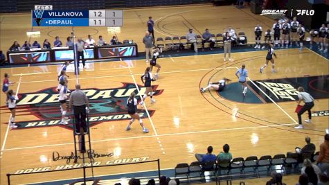 Replay: Villanova vs DePaul - Women's | Sep 23 @ 6 PM