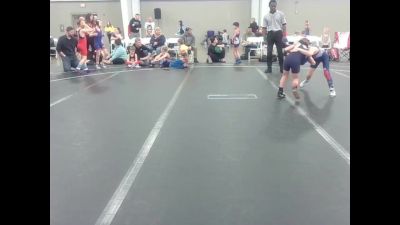 64 lbs Round 2 (3 Team) - Nicolas Borges, 84 Athletes vs LJ Slokovitz, Smithfield Youth Wrestling