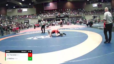 Quarterfinal - Brandon Thorsted, Bear River vs James Rollins, Mountain Crest