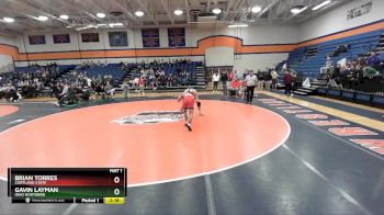 184 lbs 3rd Place Match - Brian Torres, Cortland State vs Gavin Layman, Ohio Northern