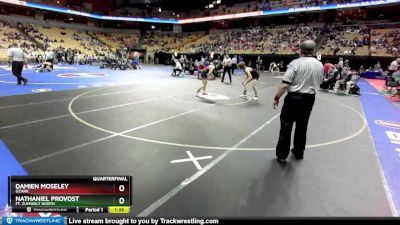 113 Class 4 lbs Quarterfinal - Damien Moseley, Ozark vs Nathaniel Provost, Ft. Zumwalt North