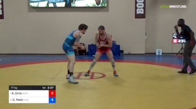 77 kg 3rd Place - Alec Ortiz, Minnesota Storm vs Cody Pack, NYAC/LGWC