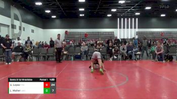 95 lbs Semis & 1st Wrestleback (8 Team) - Urijah Lopez, Team Ohio (OH) vs Logan Maher, Legacy National