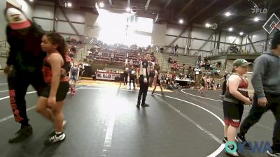 52-58 lbs Rr Rnd 3 - Ezekiel Fee, Perry Wrestling Academy vs Uzziah Clark, Pin-King All Stars