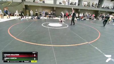 160 lbs Cons. Round 2 - Ethan Holstein, OR vs Diego Garcia, WA