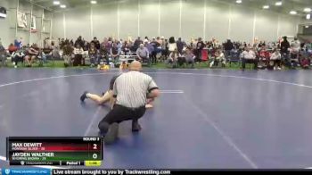 135 lbs Round 3 (6 Team) - Jayden Walther, Wyoming Brown vs Max DeWitt, Montana Silver