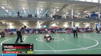 110 lbs Placement Matches (8 Team) - Cael Smith, Columbus Desales vs Talmage Bang, St. Edward