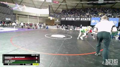 1B/2B 220 3rd Place Match - Kade West, Darrington vs Marshall Brockway, Mossyrock