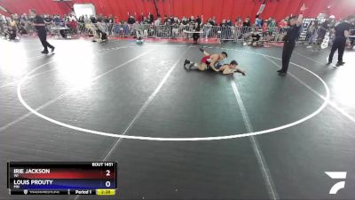 126 lbs Cons. Round 3 - Irie Jackson, WI vs Louis Prouty, MN