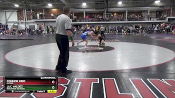 125 lbs Quarterfinal - Luc Valdez, Wisconsin-Oshkosh vs Connor Kidd, Luther