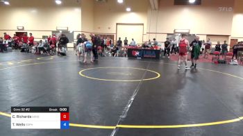 65 kg Cons 32 #2 - Carsen Richards, Goodrich Wrestling Club vs Tyler Wells, Gopher Wrestling Club - RTC