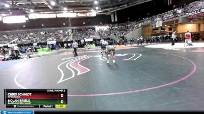 138 lbs Cons. Round 2 - Nolan Briels, Baker/Powder Valley vs Chris Schmidt, Timberlake