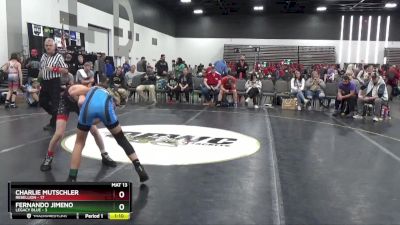 85 lbs 2nd Wrestleback (8 Team) - Charlie Mutschler, Rebellion vs Fernando Jimeno, Legacy Blue