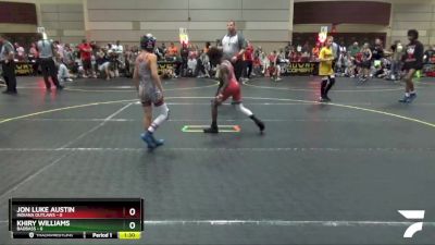 72 lbs Finals (8 Team) - Jon Luke Austin, Indiana Outlaws vs Khiry Williams, BadBass