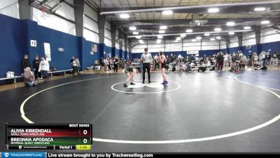 113 lbs Round 1 - Breonna Apodaca, Internal Quest Wrestling vs Alivia Kirkendall, Small Town Wrestling