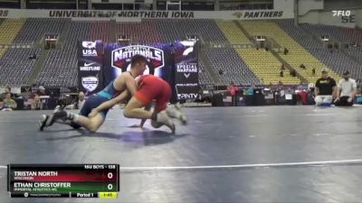 138 lbs 1st Place Match - Tristan North, Wisconsin vs Ethan Christoffer, Immortal Athletics WC