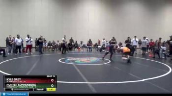 185 lbs Round 5 (6 Team) - Hunter Sonnenberg, FordDynasty Wrestling Club vs Kyle Grey, Alpha Dogz Elite