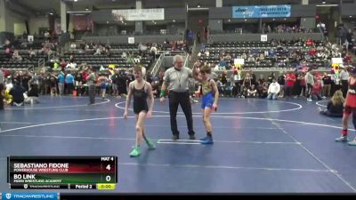 85 lbs Cons. Round 6 - Brady Burton, Siouxland Wrestling Academy vs Riley Hanford, Sebolt Wrestling Academy