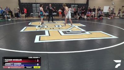 152 lbs Cons. Round 4 - Tucker Wheeler, Iowa vs Jarrett Hansen, Powerhouse Wrestling Club