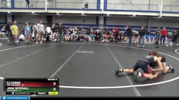 88 lbs Round 5 (8 Team) - CJ Caines, Mat Assassins vs John Woodall, Doughboys