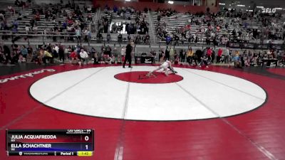 94 lbs Quarterfinal - Julia Acquafredda, NV vs Ella Schachtner, WI