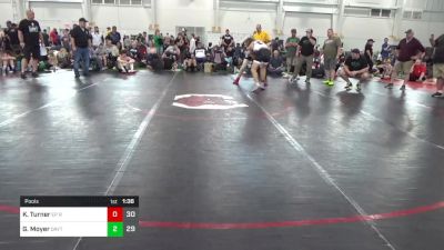 160 lbs Pools - Kameron Turner, EP Rattlers vs Graham Moyer, Dayton Bandits - Black