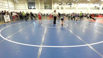 91 lbs Round Of 32 - Ryker Buntin, ME Trappers WC vs Lincoln Valois, Raiders Wrestling Club