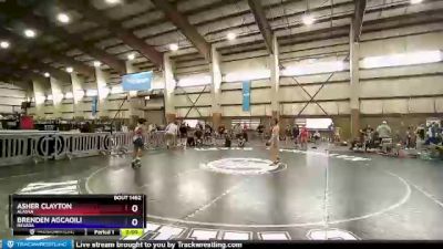 132 lbs Cons. Semi - Asher Clayton, Alaska vs Brenden Agcaoili, Nevada