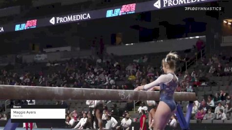 Maggie Ayers - Beam, Penn St. - 2022 Elevate the Stage Toledo presented by Promedica