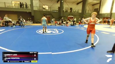 215 lbs Cons. Round 4 - Garrett Lees, WA vs Julian Montoya, WA