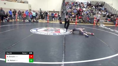 65 lbs Champ. Round 1 - Nathan Nelson, MN Elite vs Nathan Smude, Bison Wrestling Club