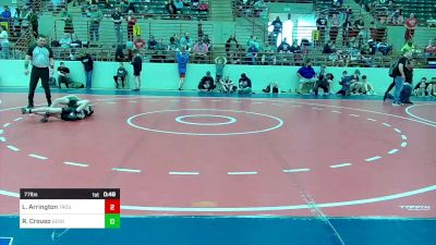 77 lbs Semifinal - Landen Arrington, Troup Wrestling vs Raymond Crouso, Georgia