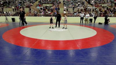 79 lbs Quarterfinal - Jd Paulk, Foundation Wrestling vs Hunter Arnold, Lovett Wrestling Club