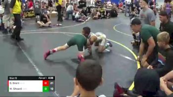 70 lbs Round 5 (6 Team) - Gavin Brent, Steel Valley vs Malik Sheard, Team Gotcha