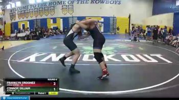 182 lbs Round 6 (8 Team) - Franklyn Ordonez, Eagle Empire vs Connor Gilliam, Alpha WC