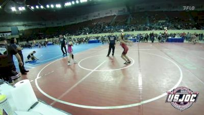 100 lbs 3rd Place - Shelby Coyle, Amped Wrestling Club vs Katelynn Dockery, Legacy Wrestling Club