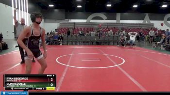 112 lbs Round 2 (8 Team) - Ryan Degeorge, M2 Blue (NJ) vs Olin Neuville, LaCrosse Area Wrestlers(WI)