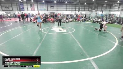 120 lbs Champ. Round 2 - Mark Hughner, Great Bridge vs Ahriana Scales, D1 Elite Wrestling Club