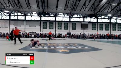 45-50 lbs Round 4 - Layton Kraemer, Nomad Wrestling Academy vs Gable Newton, DC Elite